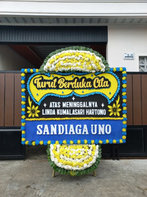 Papan Bunga Duka di Baru Tengah